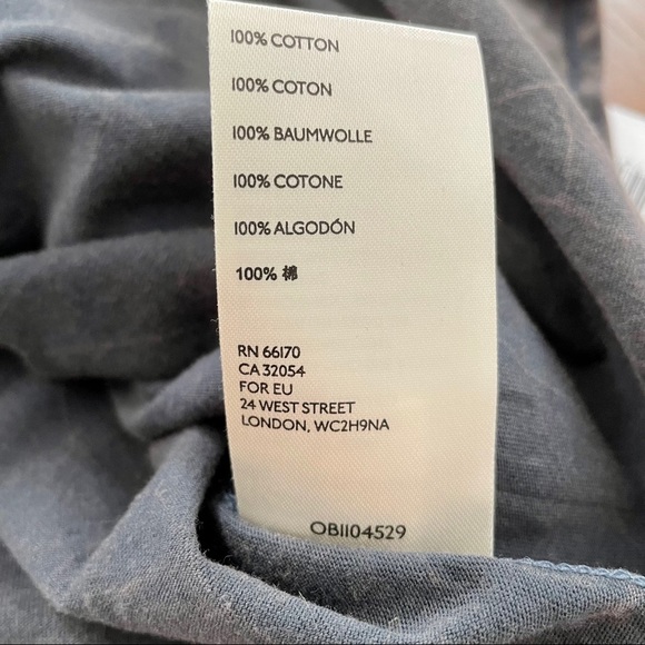 WANT YOU SIDE SLIT POCKET T-SHIRT IN DUSTED DENIM - Picture 11 of 12